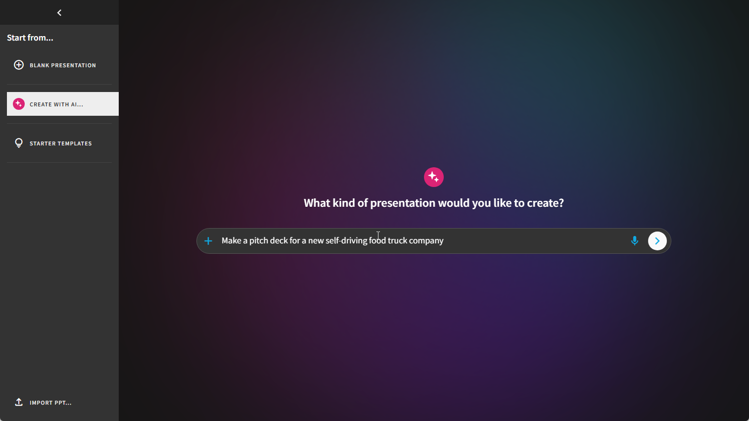 Beautiful.ai presentation tool