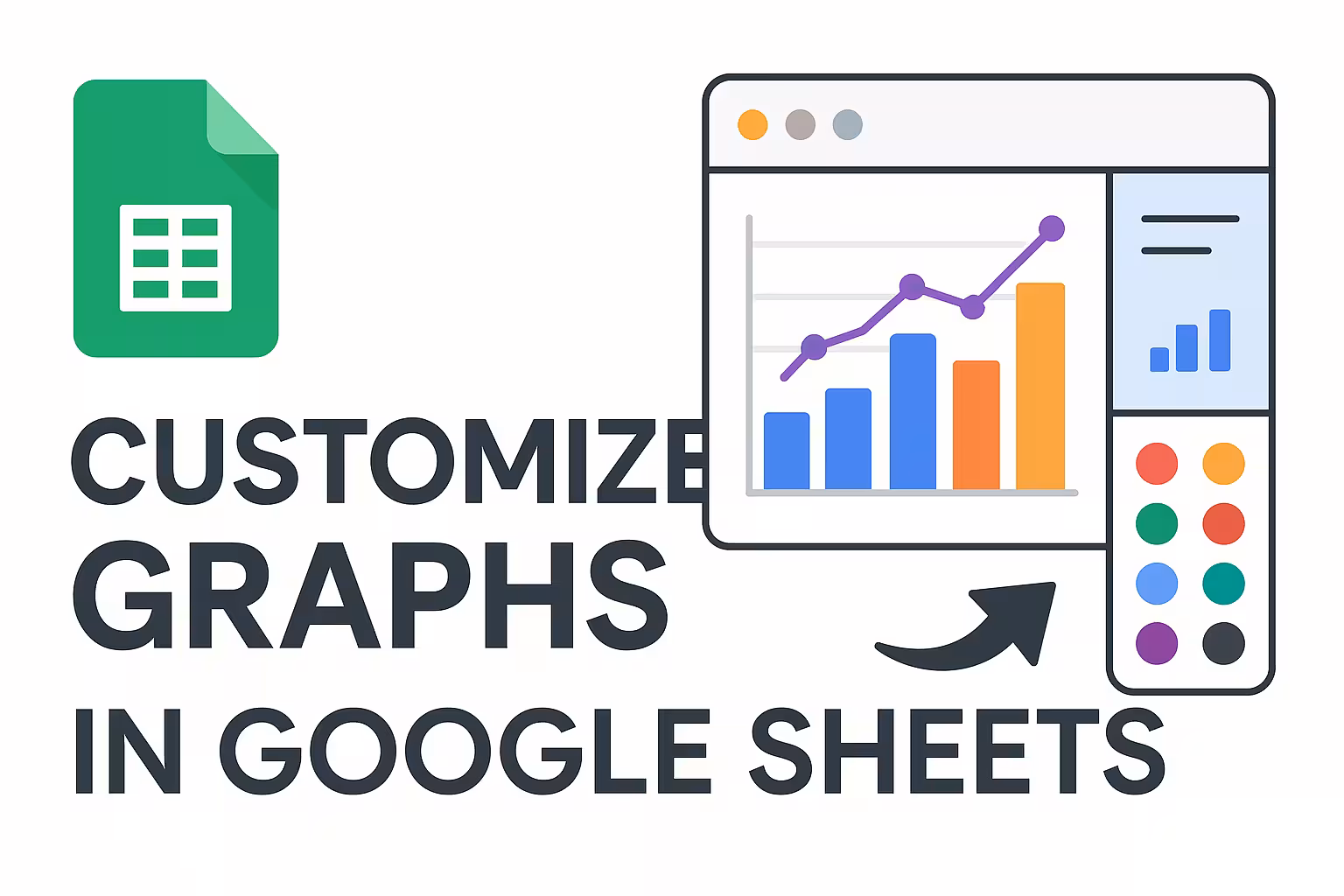 How to customize charts in google sheets