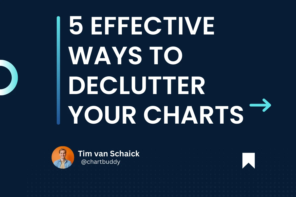 The best way to declutter charts