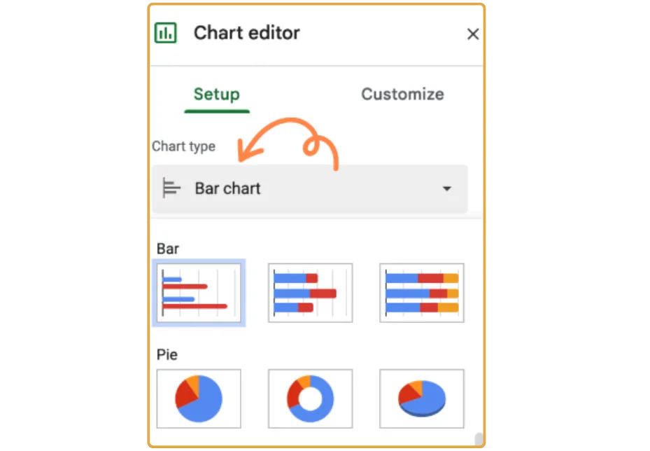 Select Bar Chart